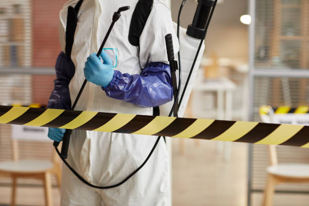 Professional Hoarding Cleanup technician working in Roggen, CO